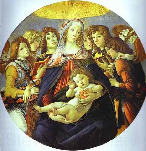 Sandro Botticelli Madonna of the Pomegranate France oil painting art